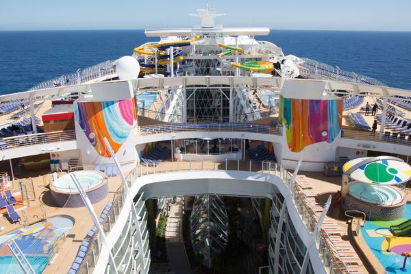 Royal Caribbean crew successfully rescue person overboard in the Med