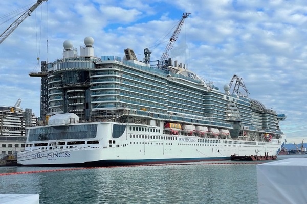 Princess Cruises forced to delay Sun Princess's maiden sailing again