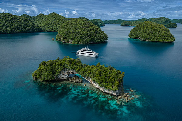 Four Seasons Explorer relocates to Palau