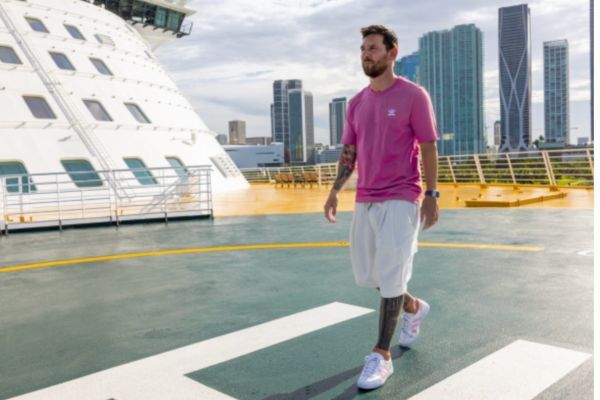 Lionel Messi named 'icon' of Royal Caribbean's new ship