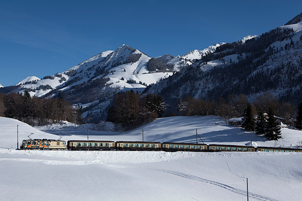 This cheese train serves up an authentic slice of Switzerland