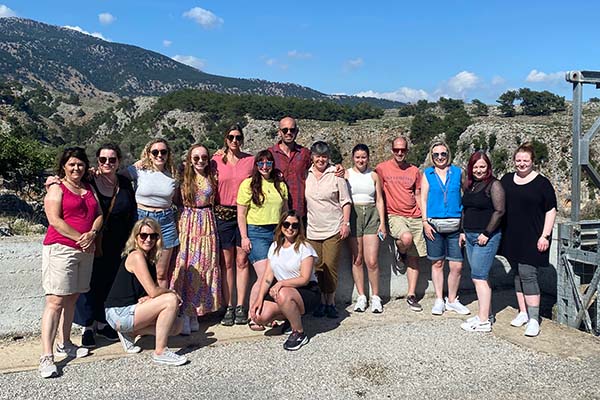 The Sustainable Travel Ambassadors joined a series of fam trips in 2023, including to Crete