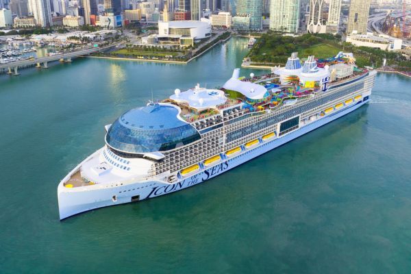 Icon of the Seas arrives at homeport ahead of debut sailing