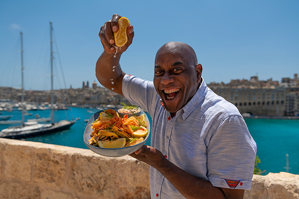 Ainsley Harriott: ‘I didn’t expect that of Malta!’