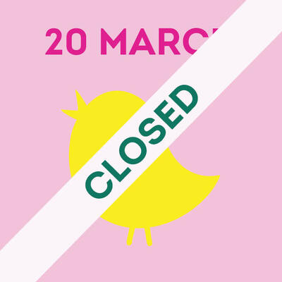 20 March - this day's draw has now closed