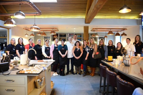 Agents get cooking with Michel Roux and Cunard