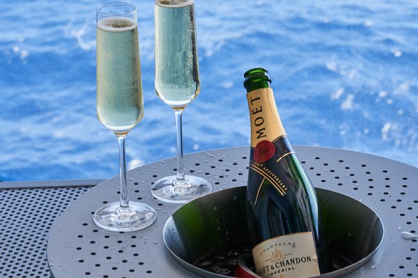 Win a £300 case of Moet & Chandon champagne with Virgin Voyages