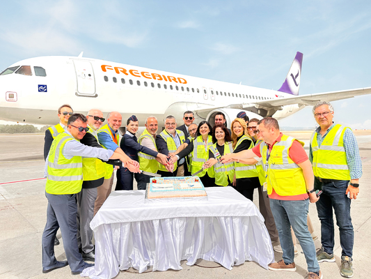 Freebird Airlines celebrates 23rd anniversary at Antalya Airport!