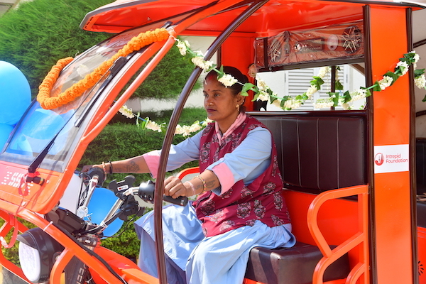 Intrepid Travel launches e-rickshaw initiative to empower Indian women