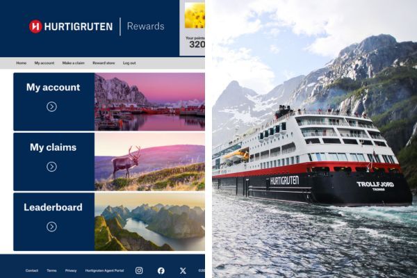 Hurtigruten targets 1,000 agents for new rewards platform by Christmas