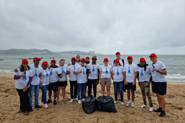 P&amp;O Cruises and Cunard complete the 10th beach clean of 2024