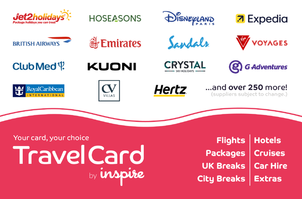 Inspire launches travel gift card consumer website