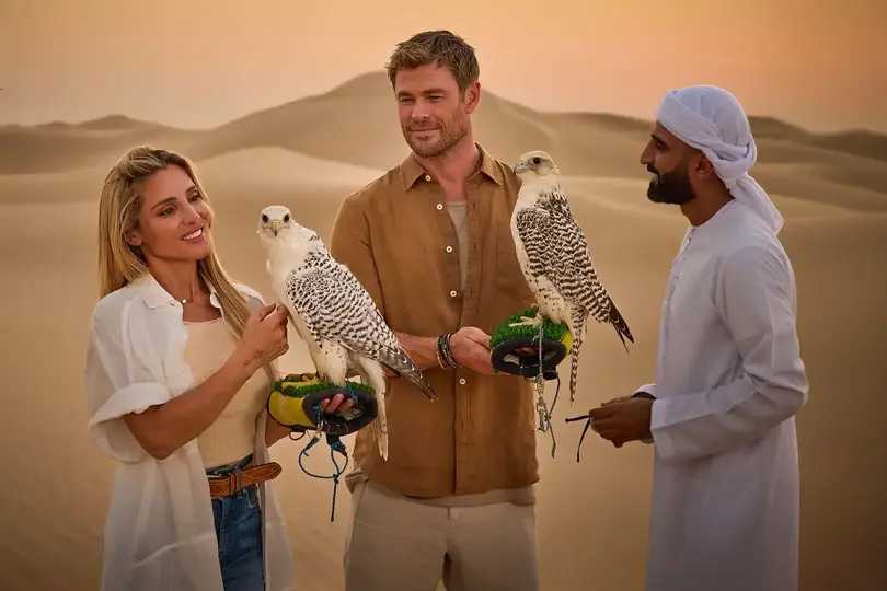 Chris Hemsworth and Elsa Pataky to promote tourism in Abu Dhabi