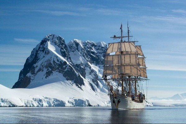 Tall ship line Bark EUROPA joins Expedition Cruise Network