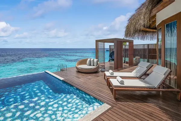 New year, new look for this stunning resort in the Maldives