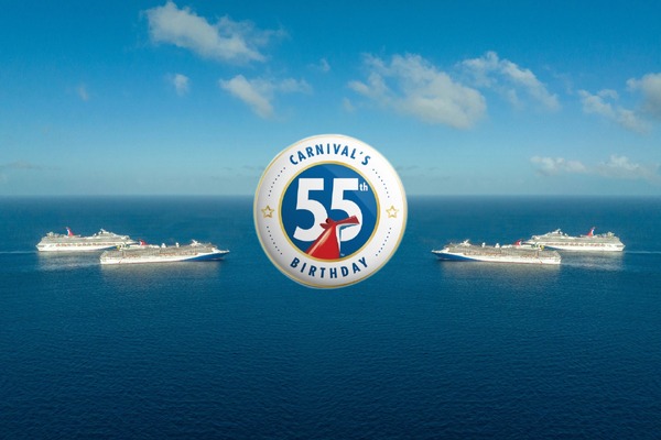 Carnival to mark 55th anniversary with ship meet-up celebrations