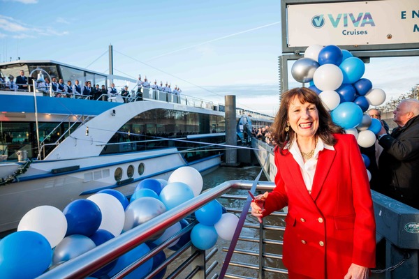 Viva Cruises celebrates the christening of third new build ship