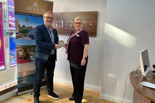 Miles Morgan Manager wins Atrium Hotels prize