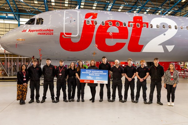 Jet2 to champion apprentices this National Apprenticeship Week