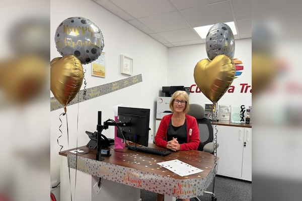 Cumbria Travel bids farewell to agent retiring after 38 years