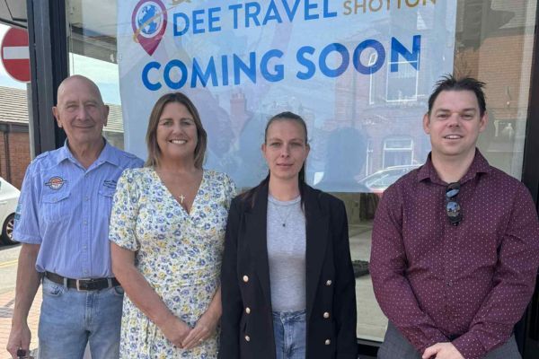 Friends unite to bring a travel agency back to their high street and continue town’s revival