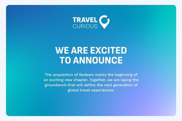 Travel Curious acquires Redeam and relocated global headquarters
