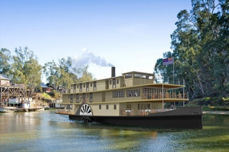 New paddlesteamer PS Australia Star to take to country's longest river
